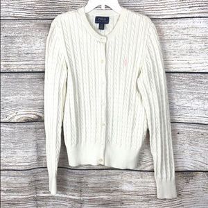 Polo by Ralph Lauren Cotton Long Sleeves Cardigan